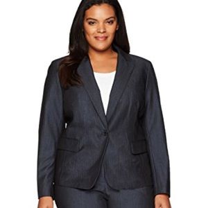 Anne Klein Denim Twill Jacket